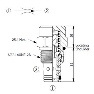 Bild von Stromregelventil FR-10W-20-018-N