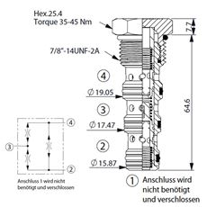 Bild von Stromteiler/Mengenteiler FD-10W-50:50