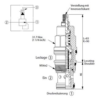 Bild von Druckreduzierventil PB-17A-30-B-L
