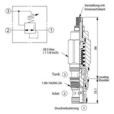 Bild von Druckreduzierventil PD-2A-30-B-L