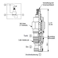 Bild von Druckreduzierventil PP-2A-30-B-L