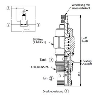 Bild von Druckreduzierventil PP-2A-30-B-L