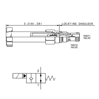 Bild von 2/2-Wege Sitzventil DFBE XHN, T-162A