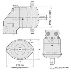 Bild von Axialkolbenpumpe F11-019-RB-CN-K-000