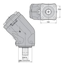 Bild von Axialkolbenpumpe F1-025-R