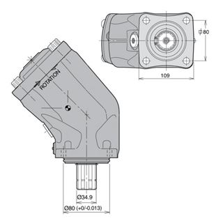 Bild von Axialkolbenpumpe F1-041-L