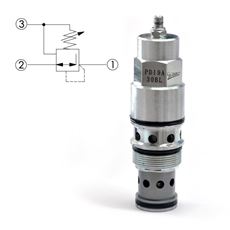 Bild von 3-Wege Druckregelventil PD-19A-30-B-L