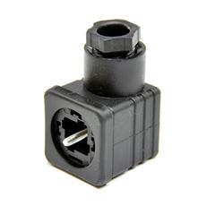 Bild von Gerätestecker Schwarz DIN43650