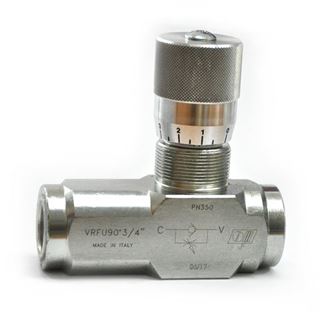 Bild von Drosselrückschlagv. VRFU 90° 3/4"