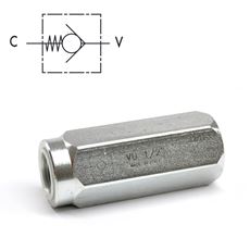 Bild von Rückschlagventil VU 1/2" (5 bar Feder)