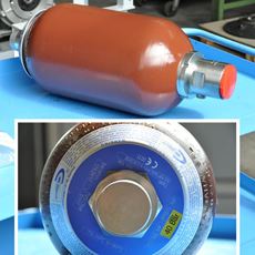 Bild von Blasenspeicher 10 Liter, PO=40 bar