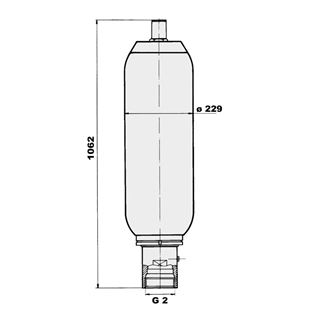 Bild von Blasenspeicher SB330-24A1/112U-330A