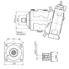 Bild von Axialkolbenpumpe A7VO55HD1/63L-NZB01