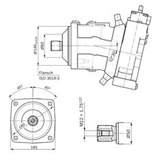 Bild von Axialkolbenpumpe A7VO80HD1/63L-NZB01