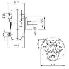 Bild von Radialkolbenpumpe R 1.5 D6010