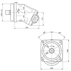 Bild von Axialkolbenp. A2FO250/60R-VPB05