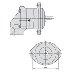 Bild von Axialkolbenmotor F11-019-MB-CN-K-000