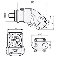 Bild von Motor SCM-012W-N-I41-K25-S3G-100