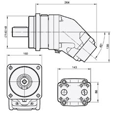 Bild von Motor SCM-084W-N-I44-K40-S1M-100