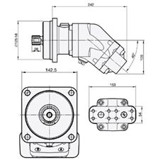 Bild von Motor SCM-047W-N-I43-W30-S2M-100