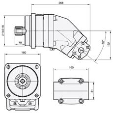 Bild von Motor SCM-084W-H-I44-W40-R1M-100