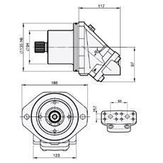 Bild von Motor SCM-025W-V-M21-W30-V2M-100