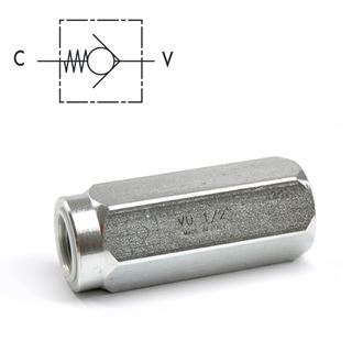 Bild von Rückschlagventil 1/2", SK VU1/2"