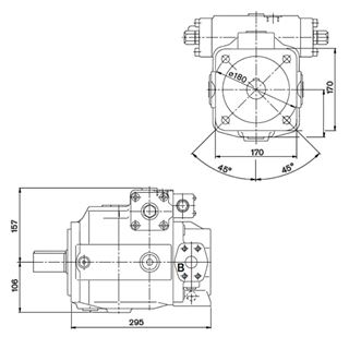 Bild von Axialkolbenp. A4VSO71DR/10R-PPB13N00