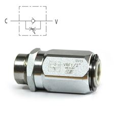 Bild von Drosselrückschlagventil VRF 1/2"