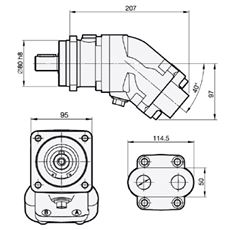 Bild von Motor SCM-012W-N-I41-K25-S3G-100